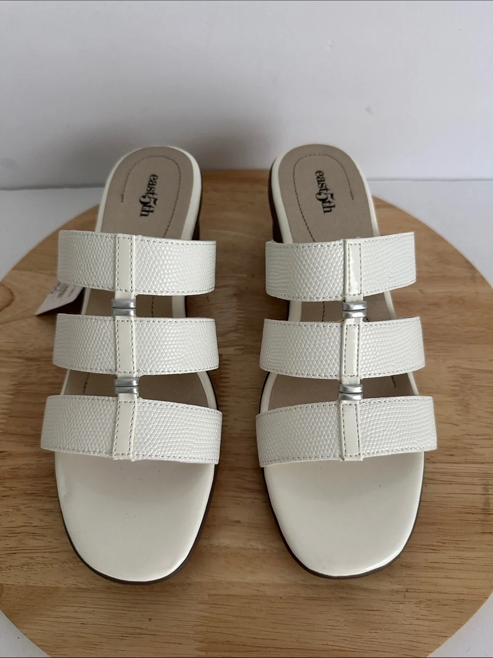 east 5th Womens Evergreen Heeled Sandals